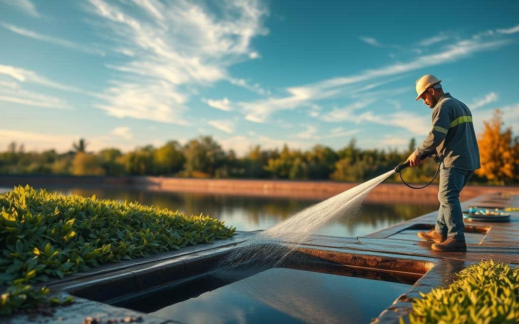 تسليك المجاري للحفاظ على البيئة