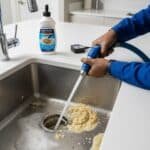 شركة هيدرو كلير لحل مشكلة انسداد بالوعة المطبخ وتفتيت الدهون المتراكمة