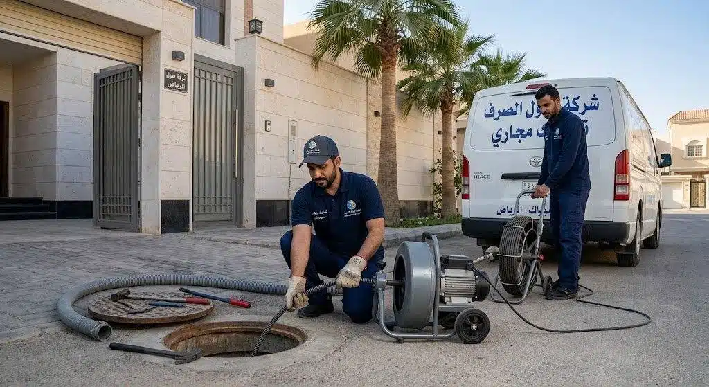 تسليك مجاري بالرياض | خدمة 24 ساعة وفتح انسداد بدون تكسير